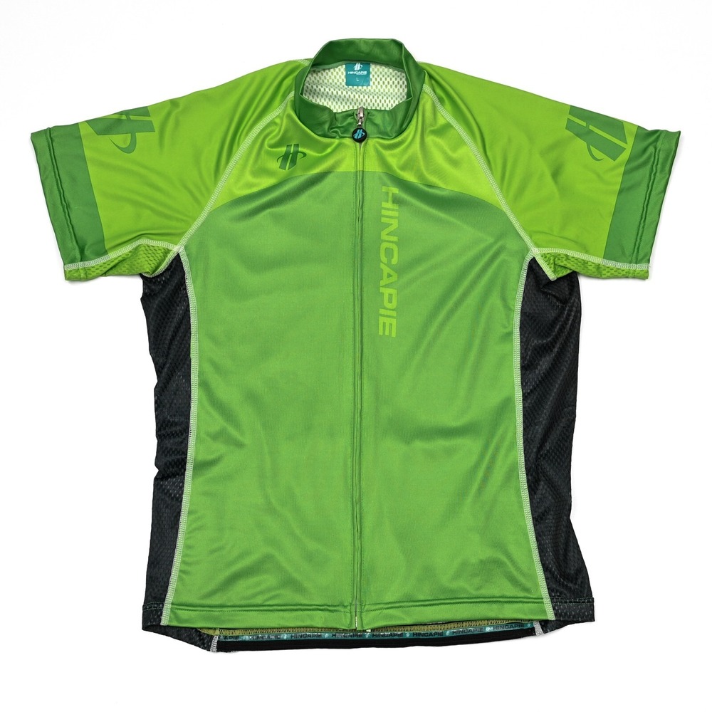 Hincapie Gran Premio Women's Full Zip Jersey Large Mesh Cycling Biking Bike Road